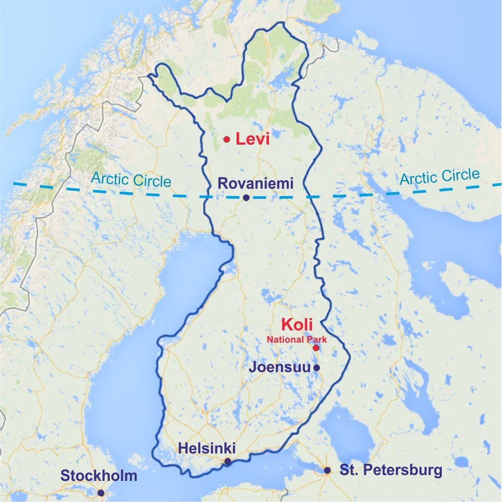 rovaniemi mapa Finlàndia