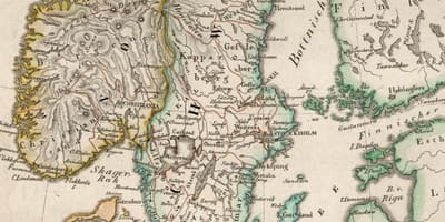 Mapa de l'antiga Finlàndia