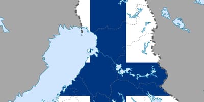 Finlàndia mapa bandera