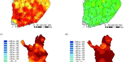 Mapa de Finlàndia climàtic