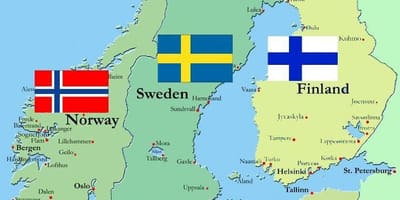 Mapa de Finlàndia país